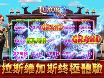 Sección de juegos de casino y slots